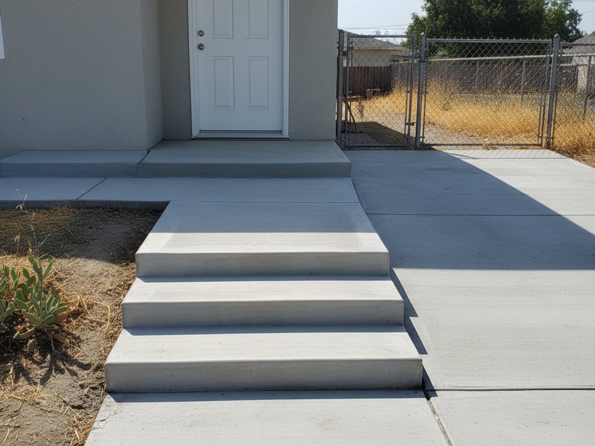 Concrete Steps & Stairs completed by Horizon Concrete Solutions in Garden Grove, CA
