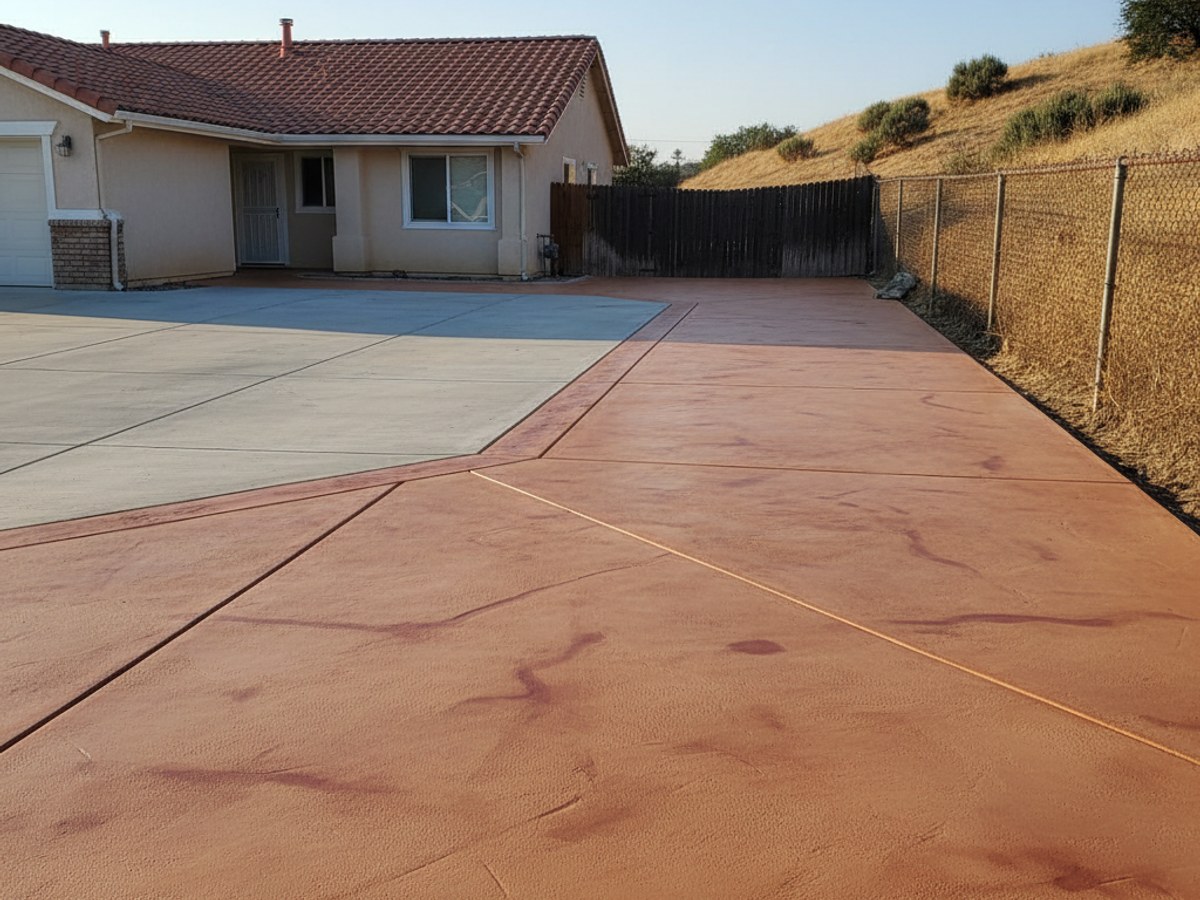 Concrete Resurfacing completed by Horizon Concrete Solutions in Fullerton, CA