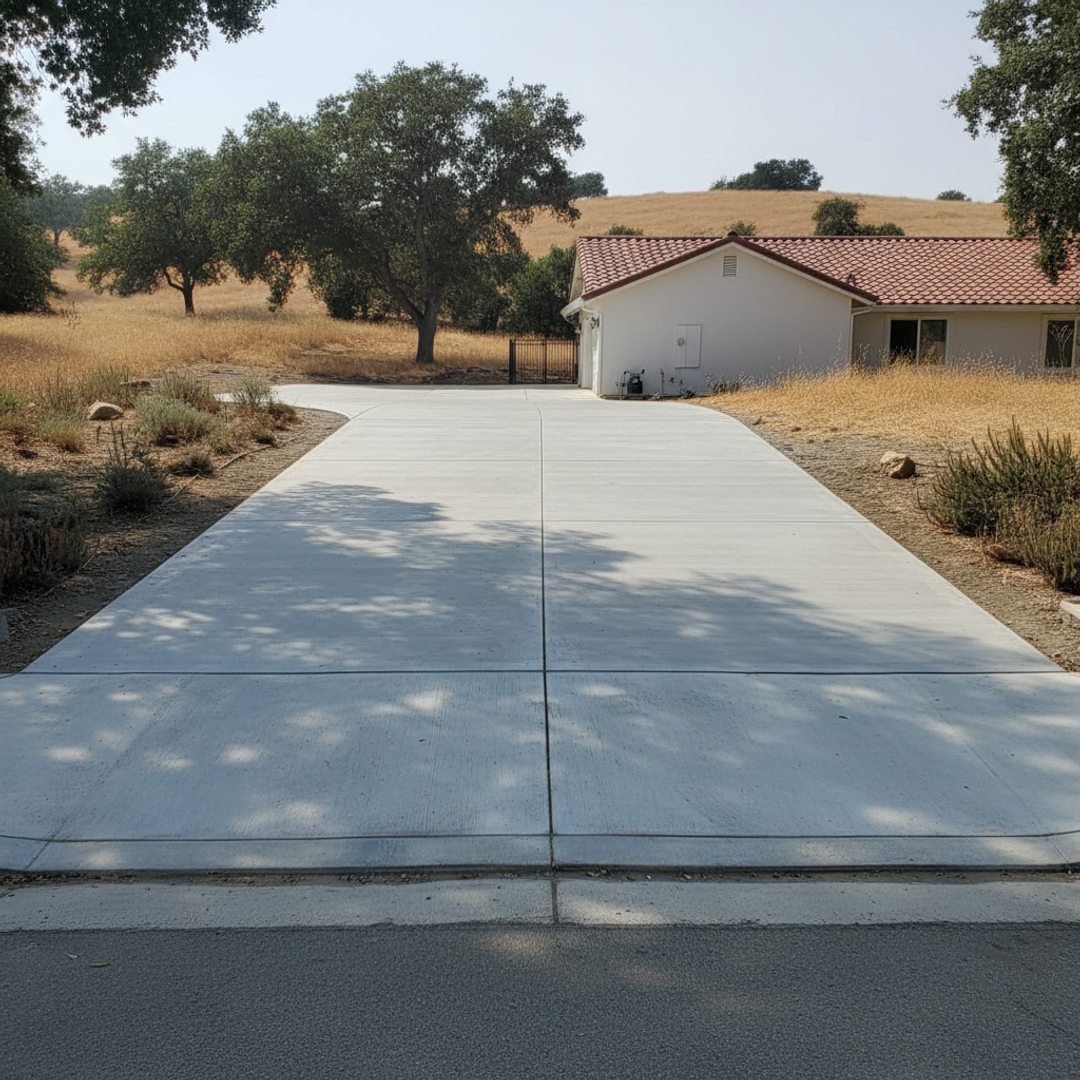 Concrete Driveways completed by Horizon Concrete Solutions in Whittier, CA